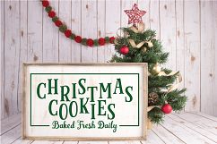 Christmas SVG Cut File - Christmas Cookies SVG DXF PNG EPS Product Image 2