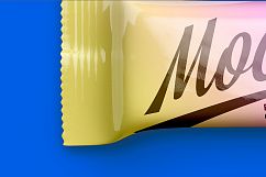 Glossy Snack Bar Mockup 80g Product Image 7