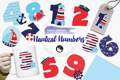 Nautical Numbers graphics and illustrations Product Image 1