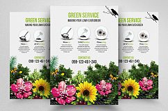 Green/Garden Service Flyer Template Product Image 1