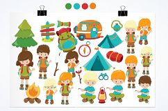 Happy Camping graphics and illustrations Product Image 2