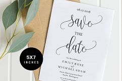 Save The Date Invitation Template PCC_8 Product Image 2