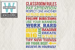 School Cutting Files KWD100C Product Image 1