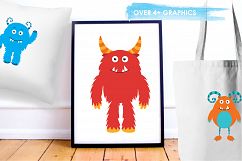 Monster Mania graphics and illustrations Product Image 5