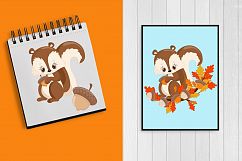 Woodland Critters clipart, graphics and illustrations AMB-1178 Product Image 5