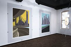 Architecture Poster T-shirt Set Product Image 7