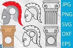 Greek Alphabet V1 - Clip art / Cutting Files - 64c Product Image 2