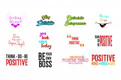 AA36-Inspirational Quotes SVG Bundle Product Image 1