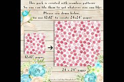100 Watercolor Spring Daisy Flower Digital Papers Product Image 2