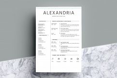 Minimalist Resume Template Product Image 3