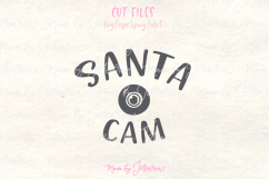 Santa Cam Svg or Santa Camera Svg as Christmas Ornament Svg Product Image 1