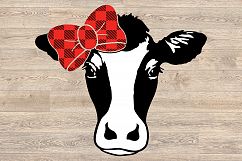 Cow bow, cowboy 4th July Farm Milk 977S Product Image 2