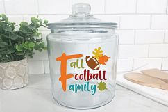 Fall Football Family SVG - Fall SVG Cut File - DXF EPS PNG Product Image 8