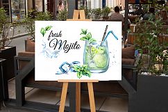 Fresh Mojito. Watercolor collection Product Image 6