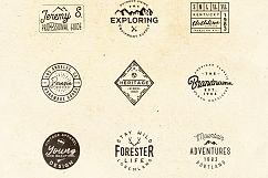 100 VINTAGE LOGO TEMPLATES Product Image 6