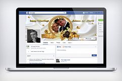 Our Wedding Facebook Timeline Cover Product Image 3
