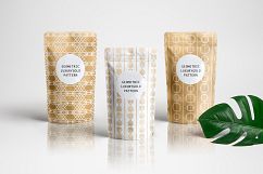 Geometric Luxurygold Pattern Product Image 2