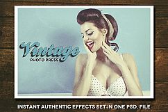 Vintage Photo Press + Freebies Product Image 1