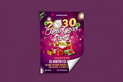 NEW YEAR PARTY FLYER 1 Product Image 6