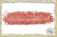 Sangria Wine Burgundy  Brush Strokes Clipart Autumn Golden Glitter  24 PNG - transparent background images Product Image 8