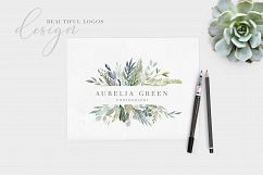 Foliage - Watercolor Leaves &amp; Greenery Product Image 4
