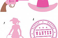 Cowgirl Clipart Product Image 4