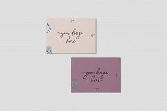 5x7 inch Postcard and Envelope Mock-Ups Product Image 13