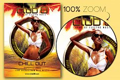Chill Out Sundays Flyer Template Product Image 2