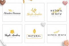 70 Elegant Floral Logo Bundle Product Image 6