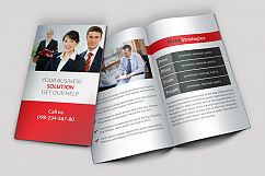 Corporate Business Dealing Bifold Brochure Product Image 2