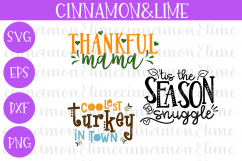 Thanksgiving Fall Bundle of 14 SVG Cut Files Product Image 3