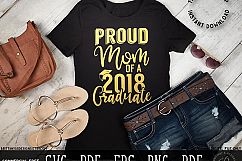 Proud Mom Graduate SVG Product Image 2