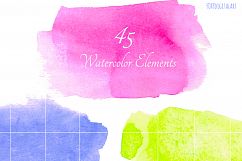 Watercolor Background Watercolor Blotches Product Image 2