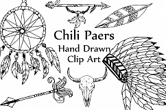 Vector tribal clipart Product Image 2