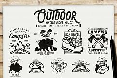 Outdoor Vintage Badge Vol.02 Product Image 1