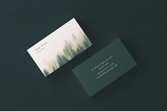 Green Natural Pattern art card Product Image 1