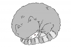 Sleepy Cats CLIP ART Product Image 2
