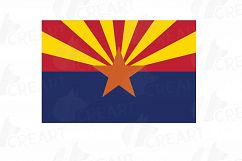 USA Capital and States flags Clip Art collection for Print Product Image 20