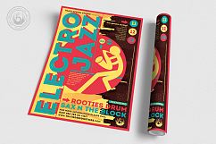 Electro Jazz Flyer Template Product Image 3
