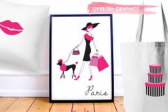 Paris Je T&#039;Aime graphics and illustrations Product Image 5