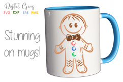 Gingerbread People SVG / PNG / EPS / DXF files Product Image 3