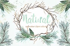 Christmas watercolor clipart bundle Product Image 7