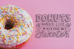 Love is sweet. Lettering and illustrations Product Image 9