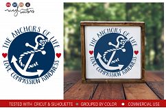 The anchors of life SVG DXF PNG Cut File Product Image 1