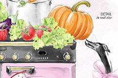 Cooking Clipart, Kitchen Clipart Product Image 10