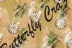 Old clocks digital paper, Clocks vintage paper, Vintage time paper, Clocks pattern, Old clock background, Time digital paper, New year paper Product Image 7