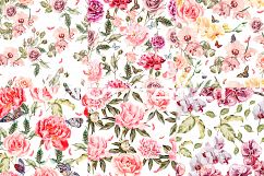 12 HandDrawn Watercolor PATTERNS Product Image 3