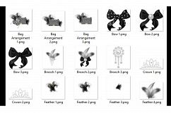 Luxury Bag Shine The Night Clip Arts, Masquerade, Feather Product Image 8