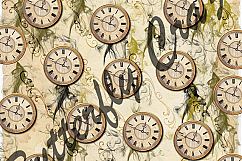 Old clocks digital paper, Clocks vintage paper, Vintage time paper, Clocks pattern, Old clock background, Time digital paper, New year paper Product Image 10