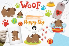 Puppy Dog  graphics and illustrations Product Image 1